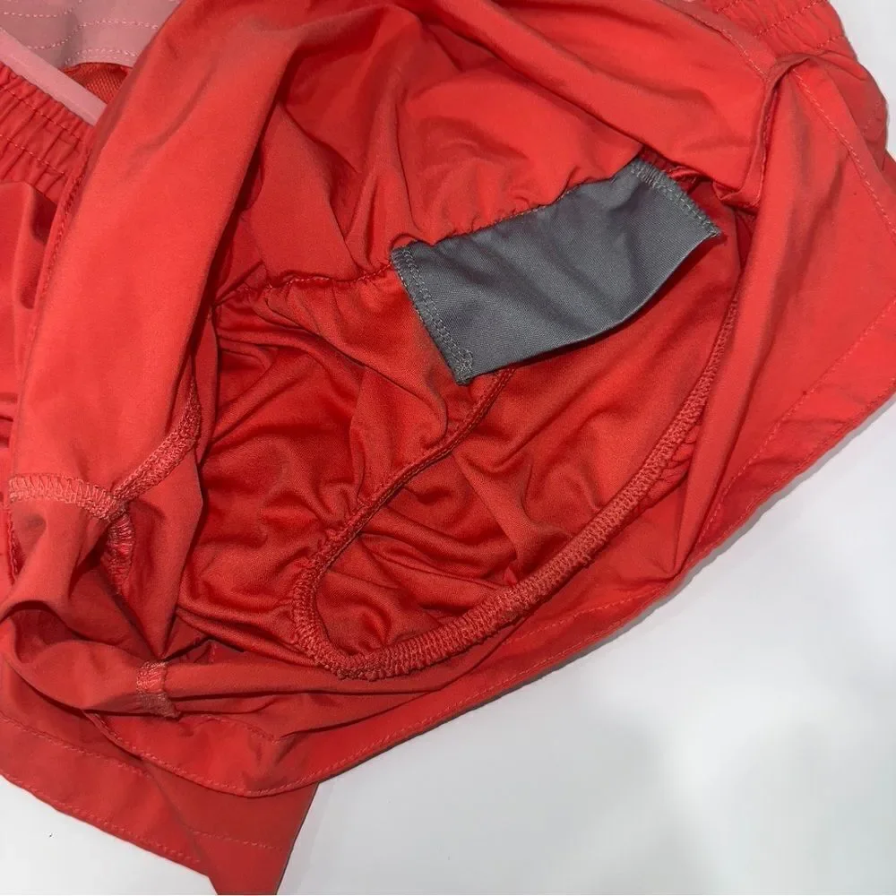 Black Adidas & rust colored Nike running athletic shorts bundle-good condition